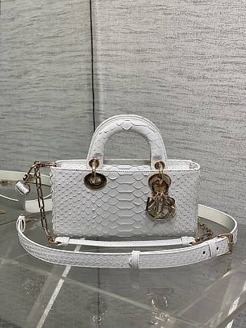 	 Dior Lady D Joy Python Leather in 5 colors - 22cm