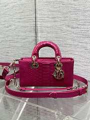 	 Dior Lady D Joy Python Leather in 5 colors - 22cm - 5