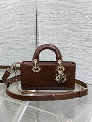 	 Dior Lady D Joy Python Leather in 5 colors - 22cm - 2