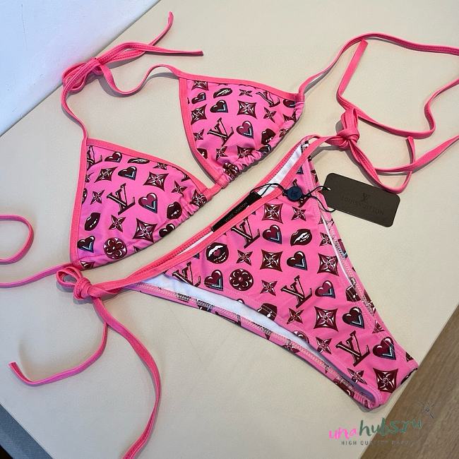Louis Vuitton Pink Bikini Monogram - 1