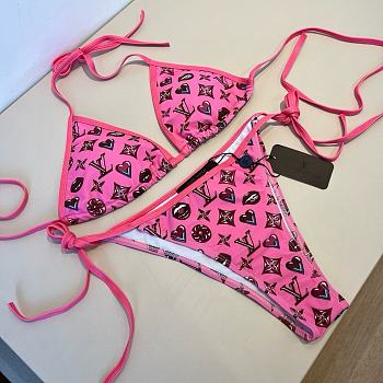 Louis Vuitton Pink Bikini Monogram
