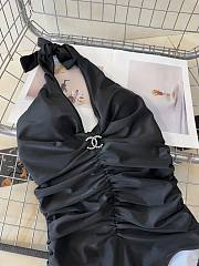 Chanel Black One Piece Swimwear - 2