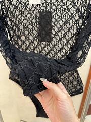 Gucci GG Ebony Mesh Swimsuit in Black - 4
