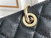Chanel Black Caviar Tote - 34*24*12cm - 2