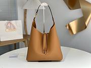 Chooe Marcie Hobo bag in grained leather - 36x29x10cm - 3