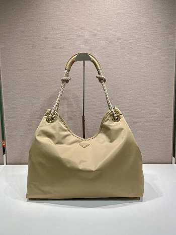 Brandy Prada Mariner large Re-Nylon shoulder bag 48x39x14cm