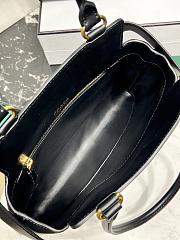 Prada Black Medium Etude Leather Bag - 31x28x5cm - 4