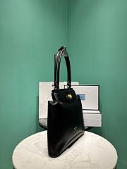 Prada Black Medium Etude Leather Bag - 31x28x5cm - 2