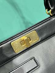 Prada Black Medium Leather Tote Bag - 38x21x8cm - 4