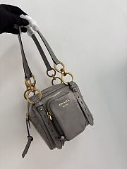 Prada Dangle leather top-handle mini-bag - 14x14x13.5cm - 2