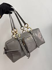 Prada Dangle Leather Shoulder Bag - 30x14x13.5cm - 1