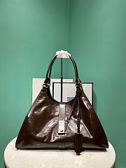 Prada Campaigne Leather Shoulder Bag - 39x24.5x14cm - 2