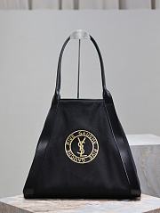 ySL Saint Laurent Rive Gauche Canvas Tote Bag - 40-60×30×20cm - 4