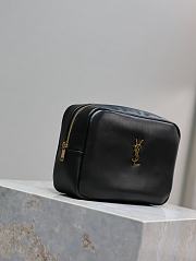 YSL CALYPSO POUCH BLACK - 21×14×6.5cm - 3