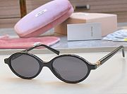 Miu Miu Women Black Sunglasses - 1