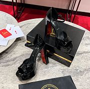 Chrisitian Louboutin Sandaloo - 130 mm Sandals - Patent calf leather - 6