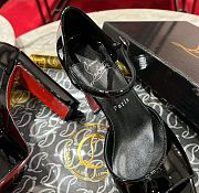 Chrisitian Louboutin Sandaloo - 130 mm Sandals - Patent calf leather - 2