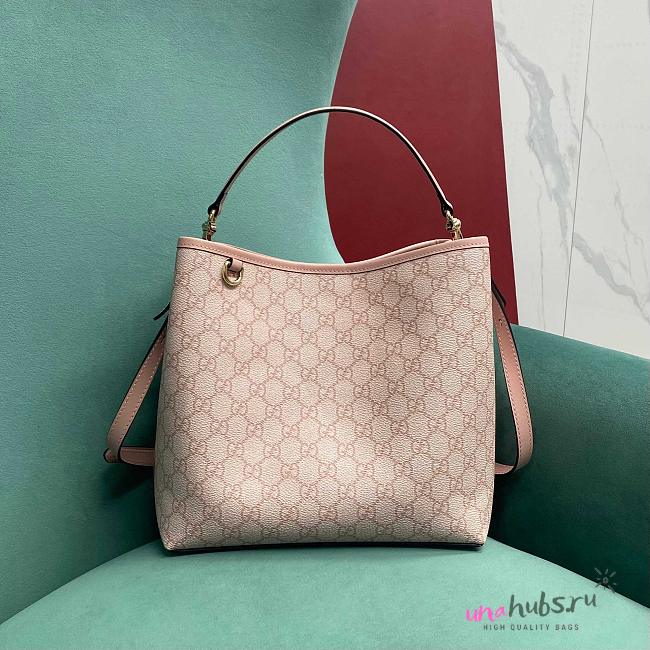Gucci GG Emblem Medium Bucket bag in 3 colors - 25x25x15.5cm - 1