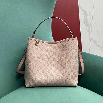 Gucci GG Emblem Medium Bucket bag in 3 colors - 25x25x15.5cm