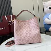Gucci GG Emblem Medium Bucket bag in 3 colors - 25x25x15.5cm - 4