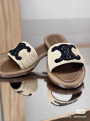 Celine Lympia Mule In Raffia - 2