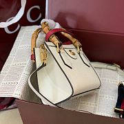 Gucci Diana small white tote bag - 20*16*10cm - 6