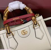 Gucci Diana small white tote bag - 20*16*10cm - 3
