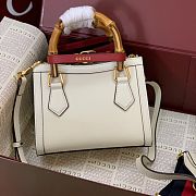 Gucci Diana small white tote bag - 20*16*10cm - 2