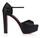 Chrisitian Louboutin Sandaloo 130 mm Strappy sandals Black Nappa leather - 3