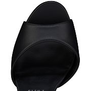 Chrisitian Louboutin Sandaloo 130 mm Strappy sandals Black Nappa leather - 2