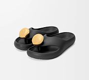 Loewe Foam Pebble Black sandal - 1