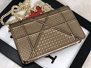 Dior Mini Diorama Gold Bag Golden 19cm - 3