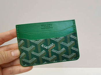 Goyard Green Card Holder