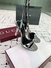 Gucci slingback sandal leather 9.5cm - 2
