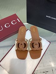 Gucci Interlocking G slide sandal in 3 colors - 3