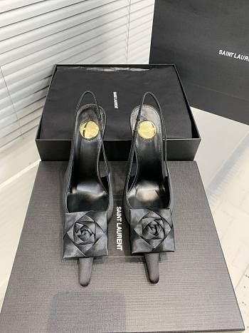YSL Heels Black 11cm