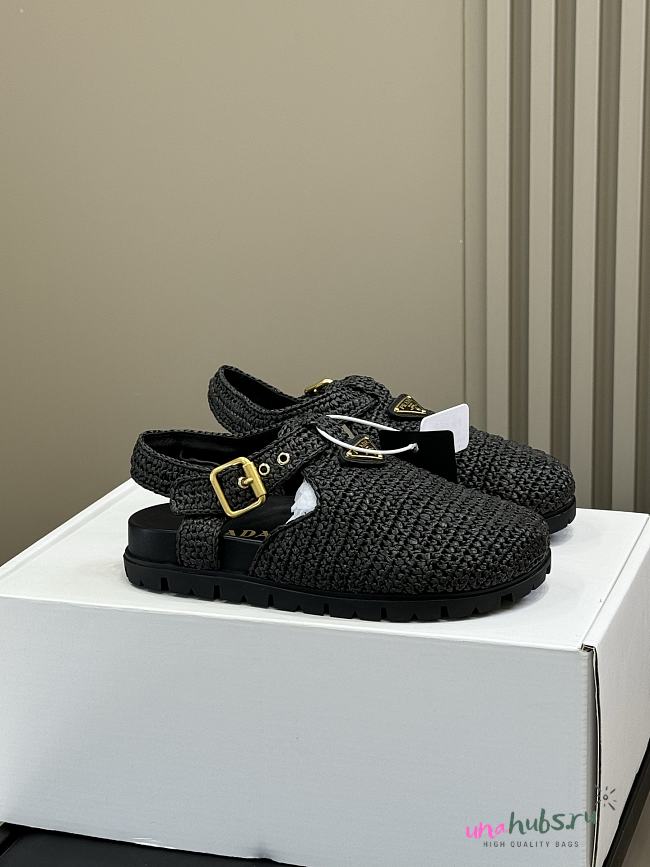 Prada Crochet Sandals - 1
