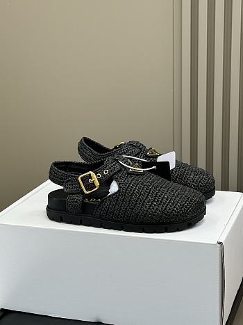 Prada Crochet Sandals
