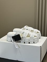 Prada Monolith Crochet Cage Sandals 03 - 3