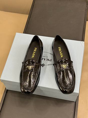 Prada patent-leather Loafers