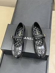  Chanel Mary janes leather ballet flats - 1