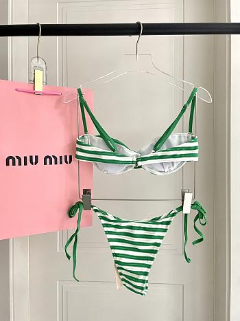 Miu Miu Green Bikini