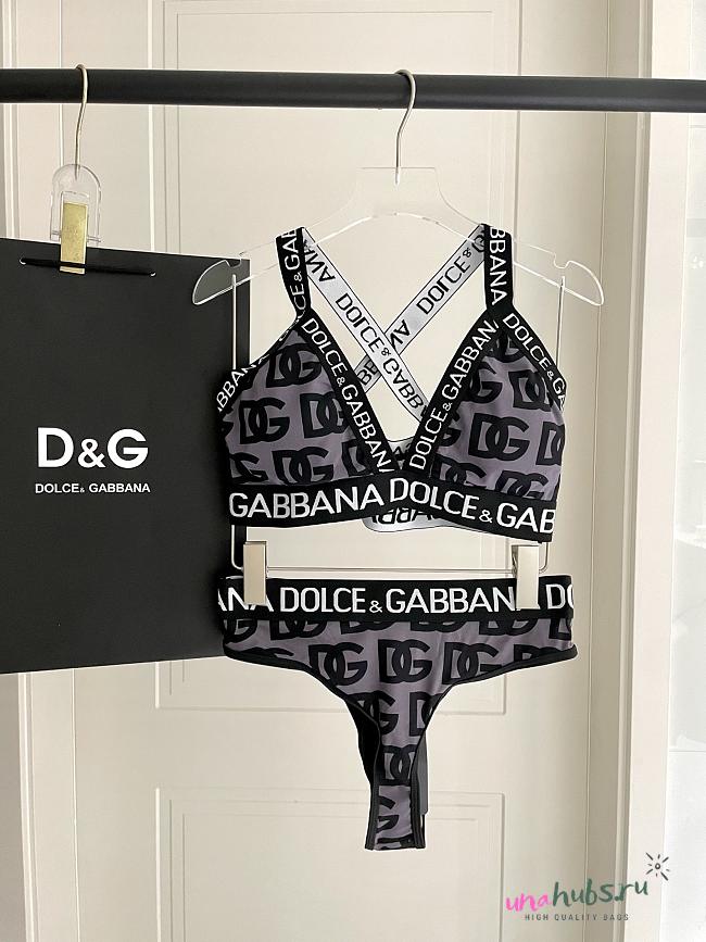 Dolce & Gabbana Neoprene Graffiti High-waist - 1