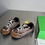 	 Bottega Veneta Men's Orbit Sneaker in Brown - 4