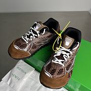 	 Bottega Veneta Men's Orbit Sneaker in Brown - 3