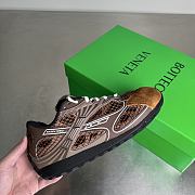 	 Bottega Veneta Men's Orbit Sneaker in Brown - 2
