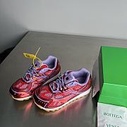 	 Bottega Veneta Men's Orbit Sneaker in Red - 5
