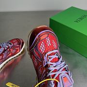 	 Bottega Veneta Men's Orbit Sneaker in Red - 2