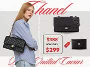 Chanel Jumbo Double Flap Bag Original Caviar Leather silver hardware - 1