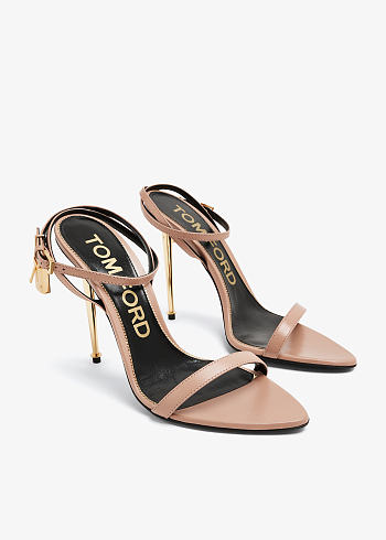 Tom Ford Padlock naked sandals 10.5cm